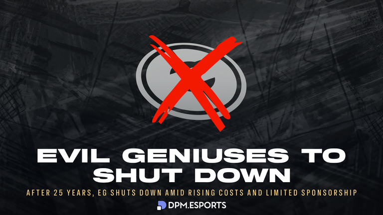 evil geniuses shut down
