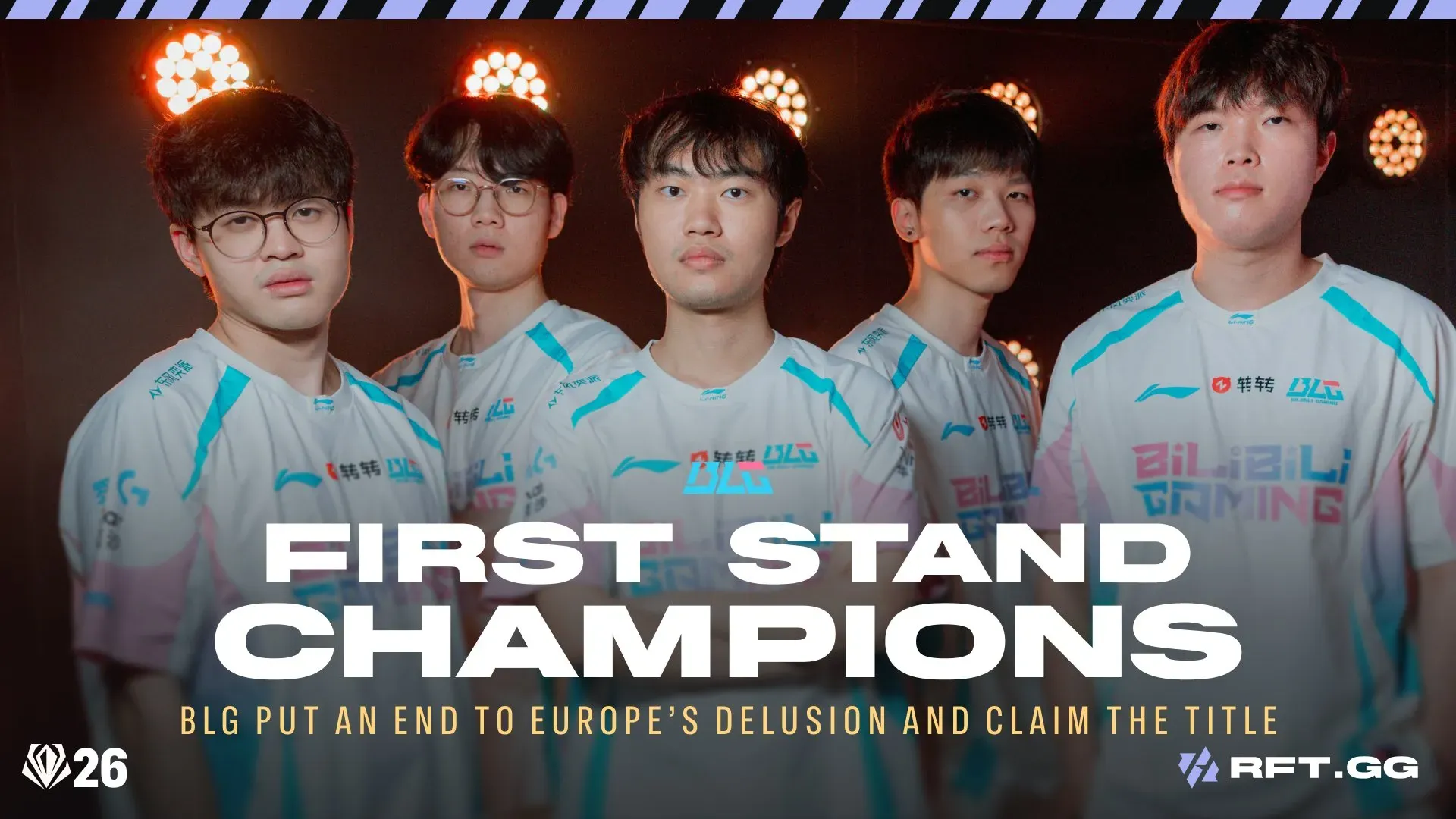 BLG FIRST STAND 2026 CHAMPION