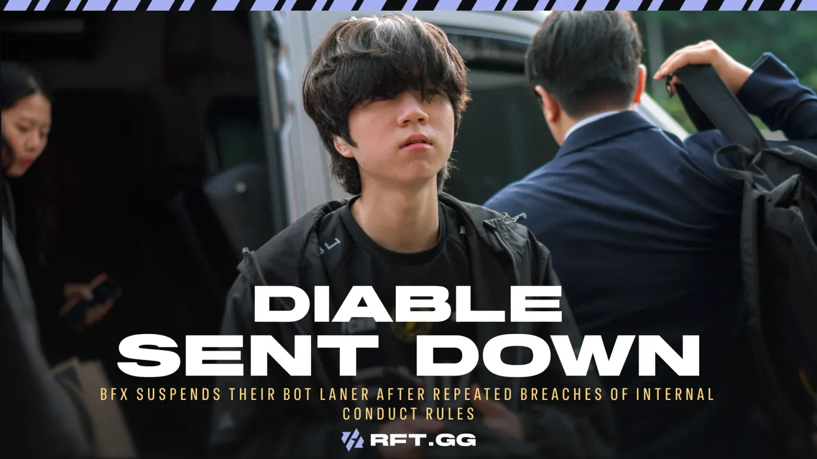 Diable sent down